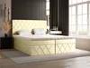 Boxspringbett 200x200 Pesto - Doppelbett mit Bettkasten - Produktbild-Vorschau 1