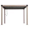 Sunjoy Aluminium Modulare Multi Lamellenpergola mit LED 3x3 Produktbild-Vorschau 20