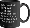 Mr. & Mrs. Panda Tasse Spruch Manchester Terrier Begleiter Produktbild-Vorschau 1
