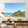 MuchoWow® Wandteppich Wandbehang Antike aztekische Tempel Produktbild-Vorschau 6