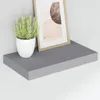 vidaXL Plovoucí nástěnné police 2 ks. Šedé 40x23x3,8cm MDF Náhled obrázku produktu 4
