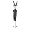 Clayre & Eef Figura decorativa coniglio 87 cm Bianco Verde Anteprima dell’immagine prodotto 3