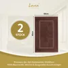 Zestaw 2 sztuk mat do łazienki Lavea®, 50x80 cm, dywanik Podgląd zdjęcia produktu 2