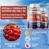 Olio di krill antartico 1000mg (120 capsule) integratore Anteprima dell’immagine prodotto 6