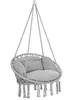 DETEX® Hängesessel bis 150kg Belastbar Boho Stil Wetterfest Produktbild-Vorschau 1