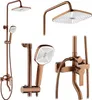 Set Doccia REA ARGUS Brush Copper Anteprima dell’immagine prodotto 1