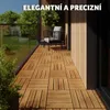 sada 20 terasových dlaždic Tabula z akátového dřeva, každá Náhled obrázku produktu 8