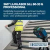 Laser lignes 3 plans GLL 80-33 G Professional + 4 piles 1.5 Voir les images du produit 26