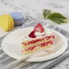 RyanPack Zuckerrohr Bagasse Teller 18 cm Weiß – Einweg Produktbild-Vorschau 7