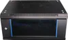 Extralink Racková skříň 4U 600x450 Černá montovaná na zdi, Náhled obrázku produktu 1
