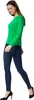 Langarm-Shirt Frauen - grün, S Produktbild-Vorschau 2