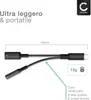 CELLONIC Adattatore da USB C a Jack per cuffie e ricarica, Anteprima dell’immagine prodotto 4