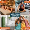 Komfortec Badhandtuch-Set 2er 50 x 100 cm, 100% Baumwolle, Produktbild-Vorschau 6