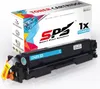 A toner cartridge and its packaging are displayed against a white background. Produktbild-Vorschau
