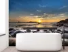 Vlies fototapete Sonnenuntergang am Meer 368x254 cm Feeby Produktbild-Vorschau 2