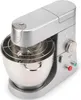 A silver Kenwood kitchen mixer is shown from a three-quarter angle on a white background. Náhled obrázku produktu