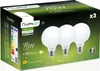 LUMILED 3x E27 LED žiarovky G95 Globe matná 8W Nahradí 75W Náhľad obrázku produktu 1