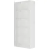 Kancelárska regálová skriňa 80 cm, 1 dvere, 5 políc, Náhľad obrázku produktu 8