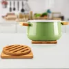 Belle Vous Bambus Topfuntersetzer Set Hitzebeständig (4 Produktbild-Vorschau 5