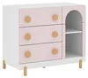 Kinderkommode 'Vaarentaa' 79 x 41 x 66 cm mit 3 Schubladen Produktbild-Vorschau 2