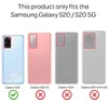 NALIA brokatowe etui na telefon Samsung Galaxy S20, Podgląd zdjęcia produktu 4