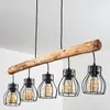 Aprica »Aprica« Hängelampe aus Metall/Holz in Schwarz/Braun Produktbild-Vorschau 8