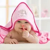 Baby43 Asciugamano per bambini 50x90 cm rosa Anteprima dell’immagine prodotto 5