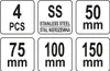Yato YT-52790, Edelstahl, Kunststoff, Schwarz, Rot, 4 Produktbild-Vorschau 4