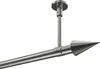 Interdeco Gardinenstange / Vorhangstange Edelstahl-Optik, Produktbild-Vorschau 1