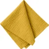 Musselin-Servietten Senfgelb 45x45 cm – weiche Produktbild-Vorschau 1