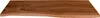 Holzplatte 100x30 cm Arya, Holzbrett Akazie massiv + Produktbild-Vorschau 2