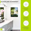 ARTland Glasbild Angelsteg am Morgen Größe: 60x80 cm Produktbild-Vorschau 2