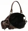 Elara Damen-Schultertasche aus echtem Wildleder Blau  Italy Produktbild-Vorschau 7