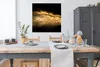 MuchoWow® Poster Sand - Gold - Schwarz - Luxus - Kunst Produktbild-Vorschau 3