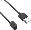A black USB charging cable with a magnetic connector. Produktbild-Vorschau