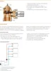 Diagram and text explaining the construction and application of a thermostat valve. Náhľad obrázku produktu