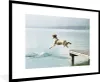 MuchoWow® MuchoWow® Gerahmtes Poster Komischer Hund, der Produktbild-Vorschau 1