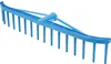 Gartenrechen, Harke 16 Zinken 55cm Rasenrechen, Kunststoff Produktbild-Vorschau 2