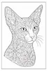 Mandala Malbuch Katzen für Kinder ab 8 Jahren, Teenager und Produktbild-Vorschau 16