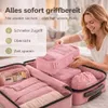Set di 8 organizer da valigia – Organizer da valigia con Anteprima dell’immagine prodotto 2