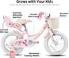 HILAND Joystar 14 Zoll Kinderfahrräder Mädchen mit Produktbild-Vorschau 2
