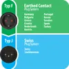 Adapter podróżny Adapter podróżny Europa-Szwajcaria ze Podgląd zdjęcia produktu 6