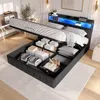 Letto imbottito INONEFT, 160x200 cm, letto matrimoniale con Anteprima dell’immagine prodotto 3
