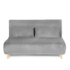 HOMLA Sofa SOLACE 2-osobowa, z funkcją spania sztruksowa Podgląd zdjęcia produktu 1