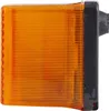 A close-up side view of an orange automotive light with a black housing. Anteprima dell’immagine prodotto