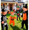 Overall Kürbis Baby Kostüm Halloween, Groesse:98 Produktbild-Vorschau 6