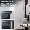 ovimar Magnetischer Duschvorhang Langfossen weiß waschbar Produktbild-Vorschau 3