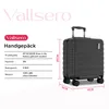 VALLSERO Trolley 16 pouces valise valise de voyage trolley Voir les images du produit 2