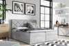 Boxspringbett Schlafzimmerbett 140x200cm LAZARO Nr.3 Produktbild-Vorschau 1