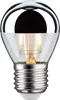 LED drop 2,6 watt E27 testa a specchio argento bianco caldo Anteprima dell’immagine prodotto 1